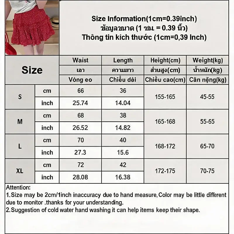 2026 High Waist Cloud Bubble Puffy Skirt Women Polka Dots Flower Bud Short Skirt